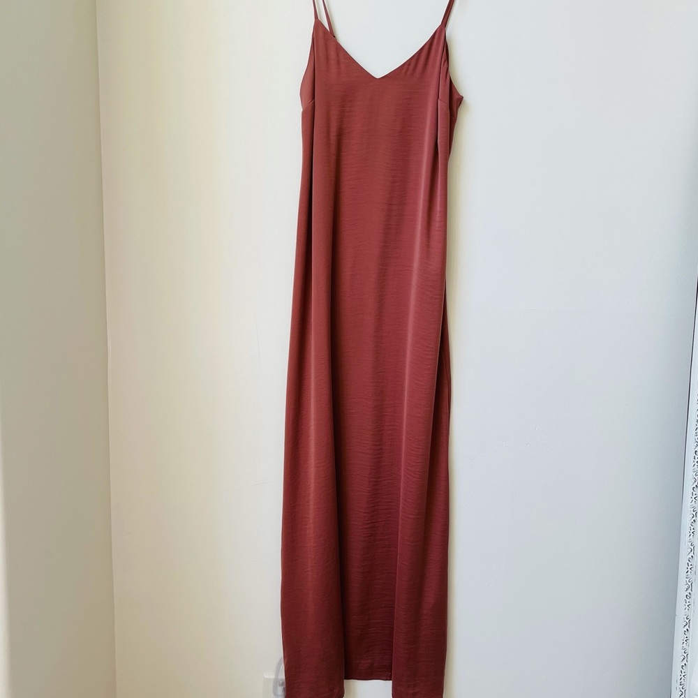 Forever 21 long mauve maxi dress